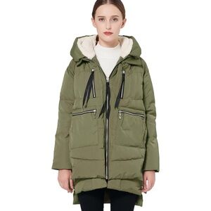 Orolay Down Jacket in Green